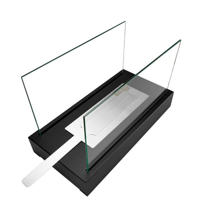 Biofireplace freestanding Glow black mat