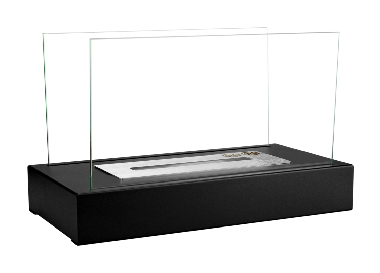 Biofireplace freestanding Glow black mat