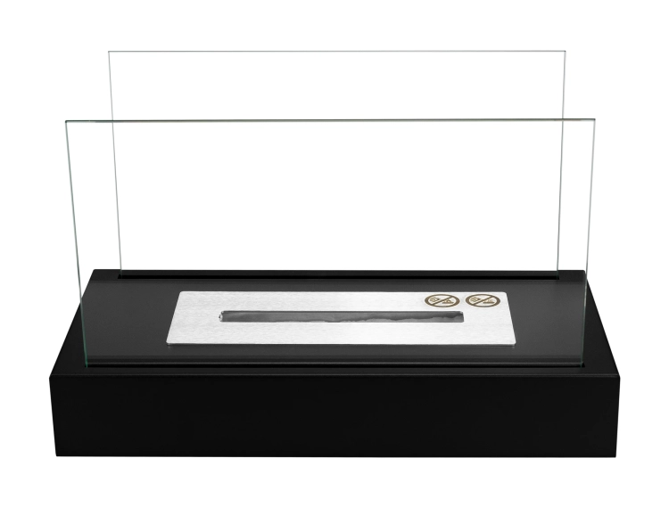 Biofireplace freestanding Glow black mat