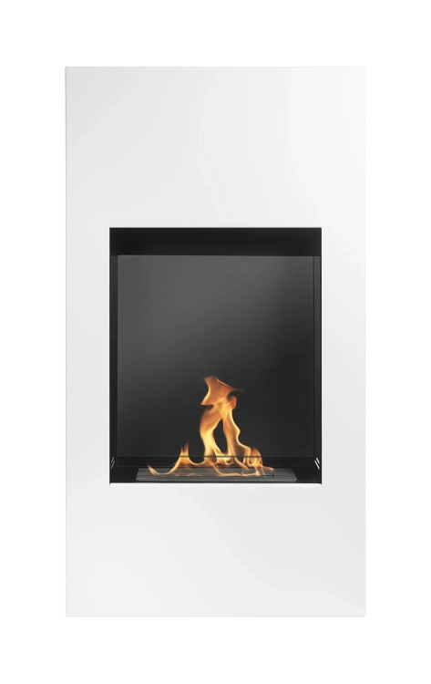 Biofireplace portal Modern white structural