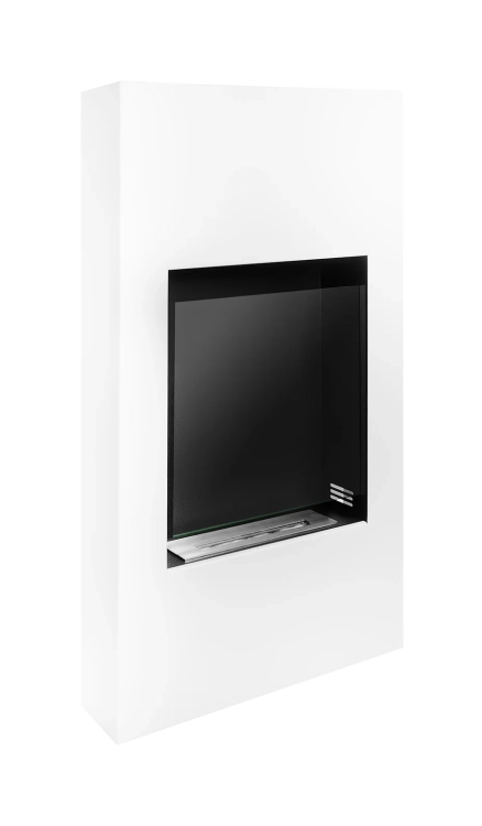 Biofireplace portal Modern white structural
