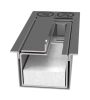 Ceramic insert for burner 20x30cm