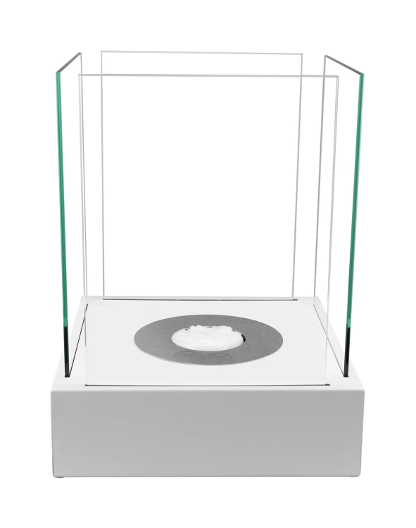 Biofireplace freestanding Sunset Garden Mini white matte