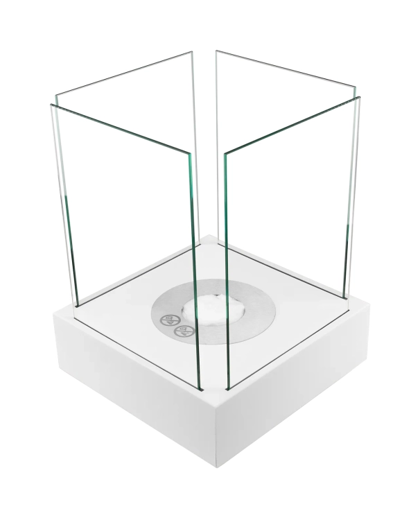 Biofireplace freestanding Sunset Garden Mini white matte