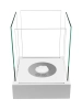 Biofireplace freestanding Sunset Garden Mini white matte