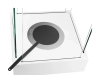 Biofireplace freestanding Sunset Garden Mini white matte