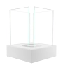 Biofireplace freestanding Sunset Garden Mini white matte