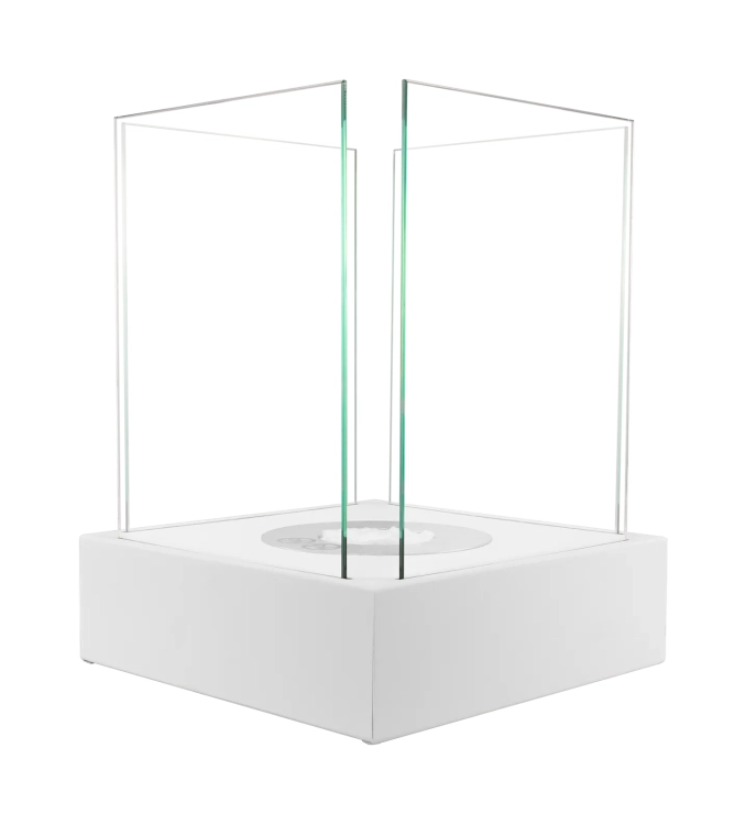 Biofireplace freestanding Sunset Garden Mini white matte