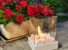 Biofireplace freestanding Sunset Garden Mini white matte