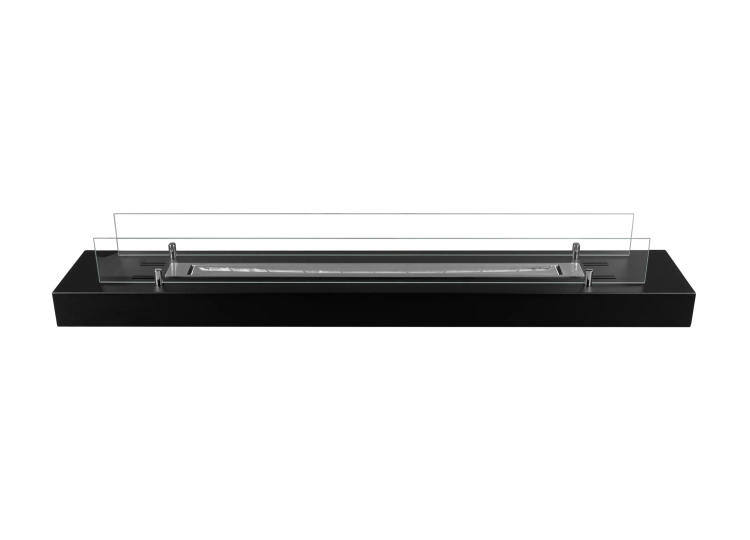 Biofireplace insert 1200mm with glass