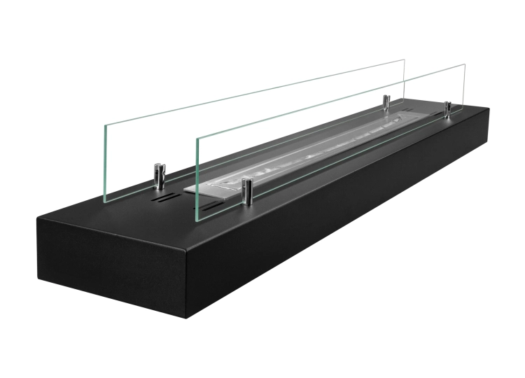 Biofireplace insert 1200mm with glass