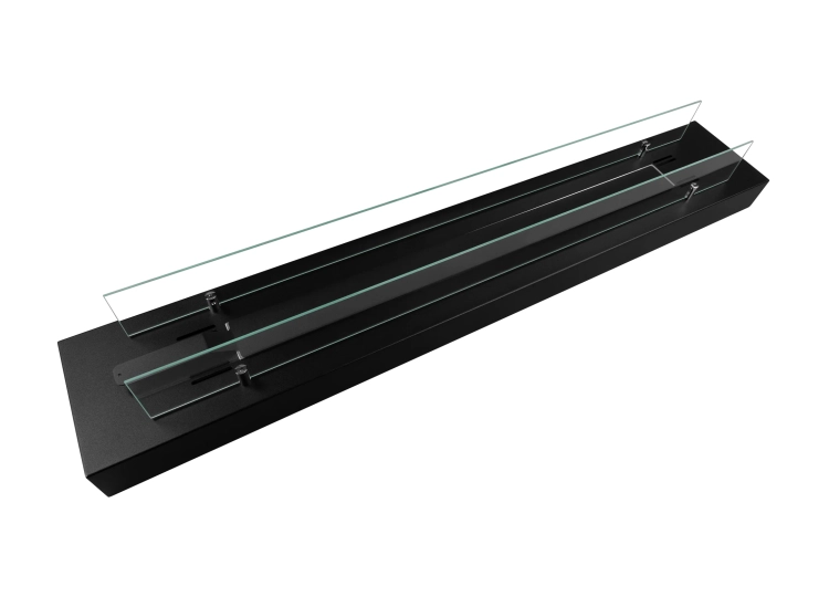Biofireplace insert 1200mm with glass
