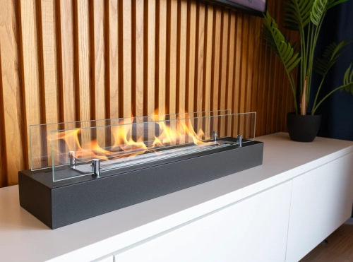 Biofireplace insert 700mm with glass