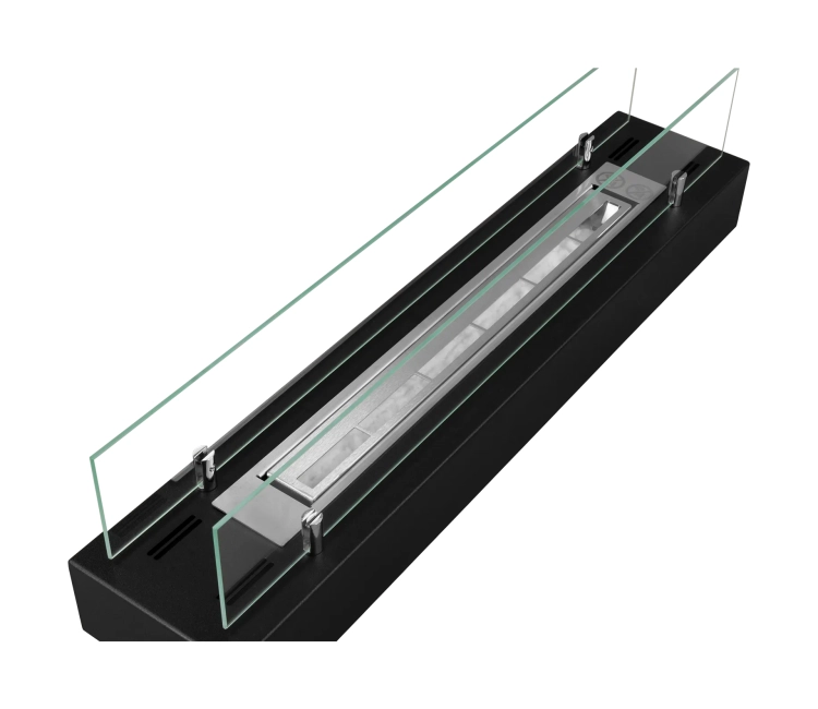 Biofireplace insert 700mm with glass