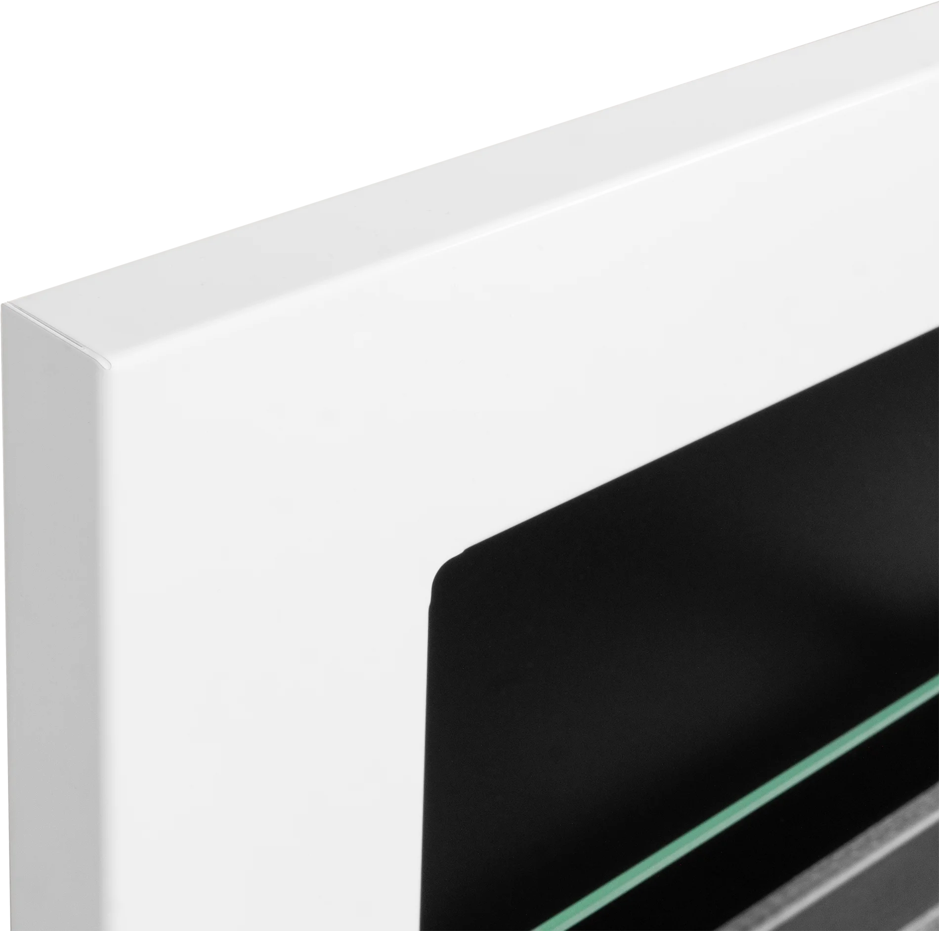 Wall-mounted Bio Fireplace Smart Black Matte