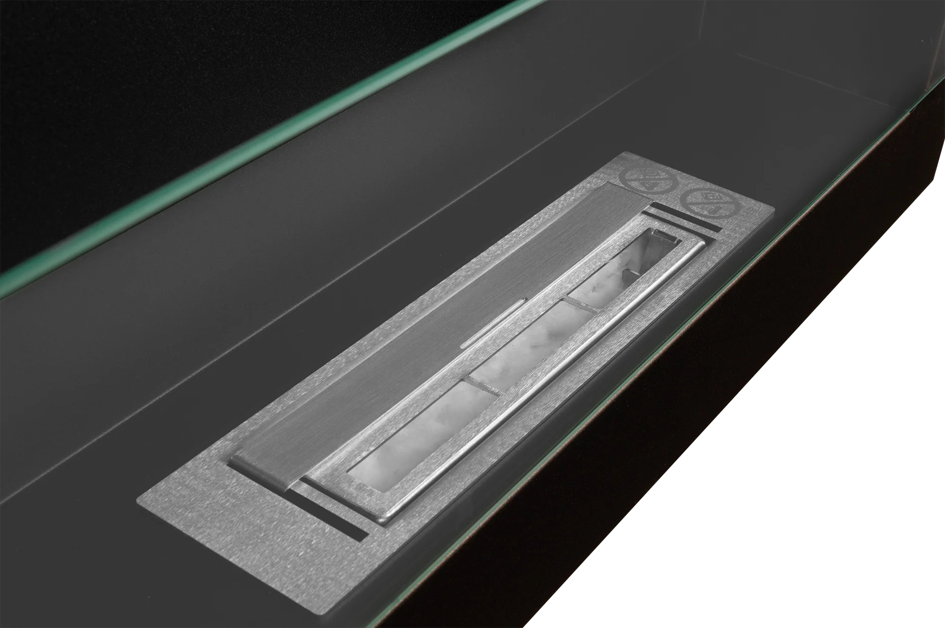 Hanging Bio Fireplace 650x400 Bronze Structural Matte