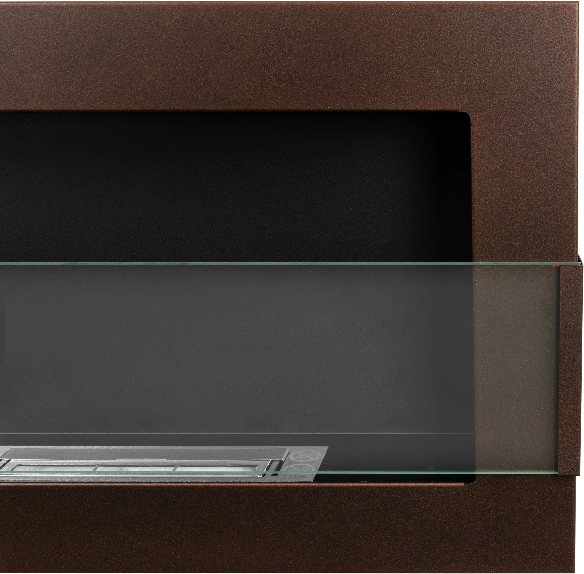 Freestanding Smart Black Bio Fireplace
