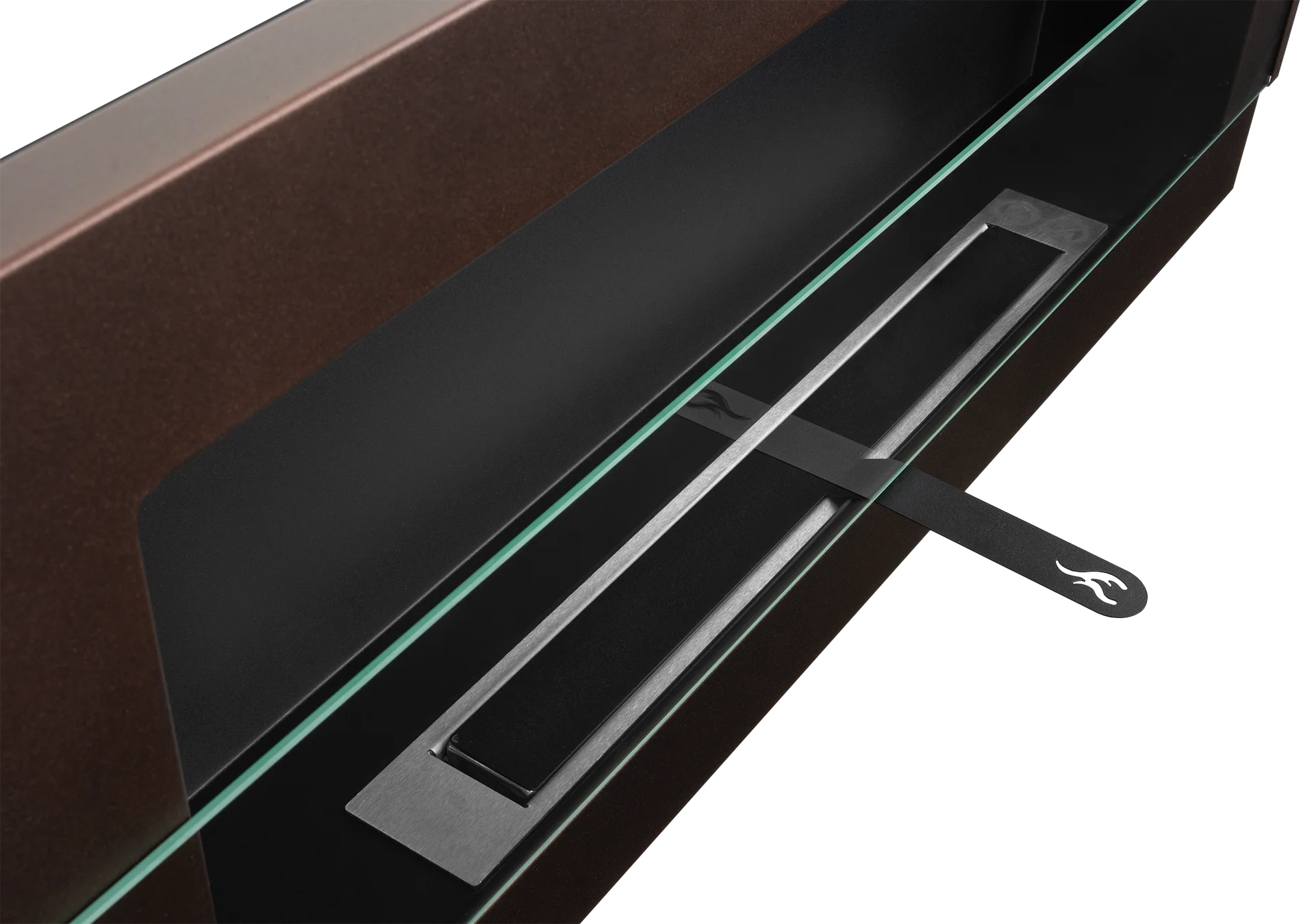 Freestanding Bio Fireplace Smart Black Matte