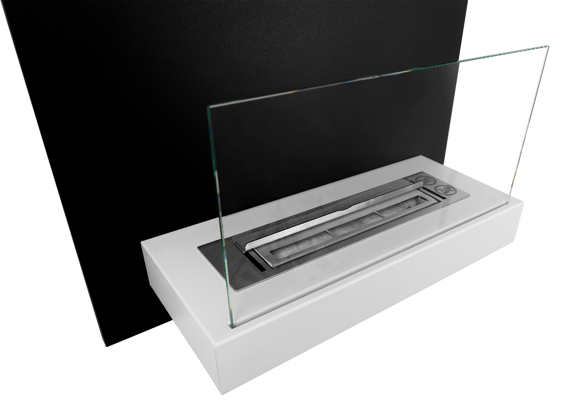Freestanding Bio Fireplace Smart Black Matte