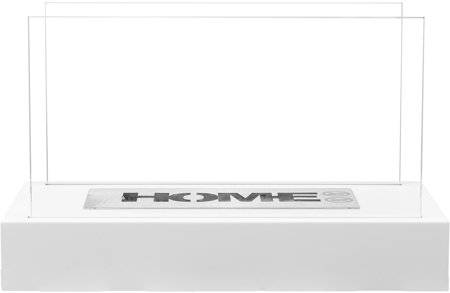 Freestanding Bio Fireplace Smart White Matte