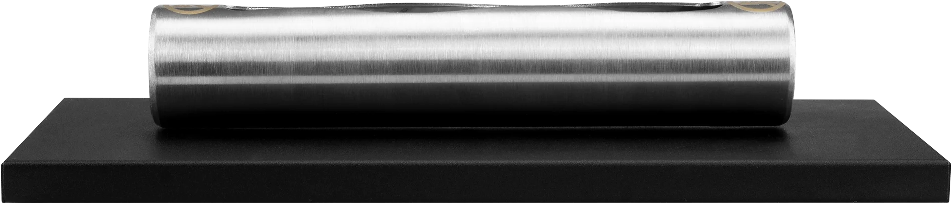 Freestanding Bio Fireplace Stainless Black Gloss